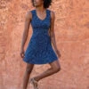 On The Rocks Dress - Begonia -Swimwear Store 121017 m