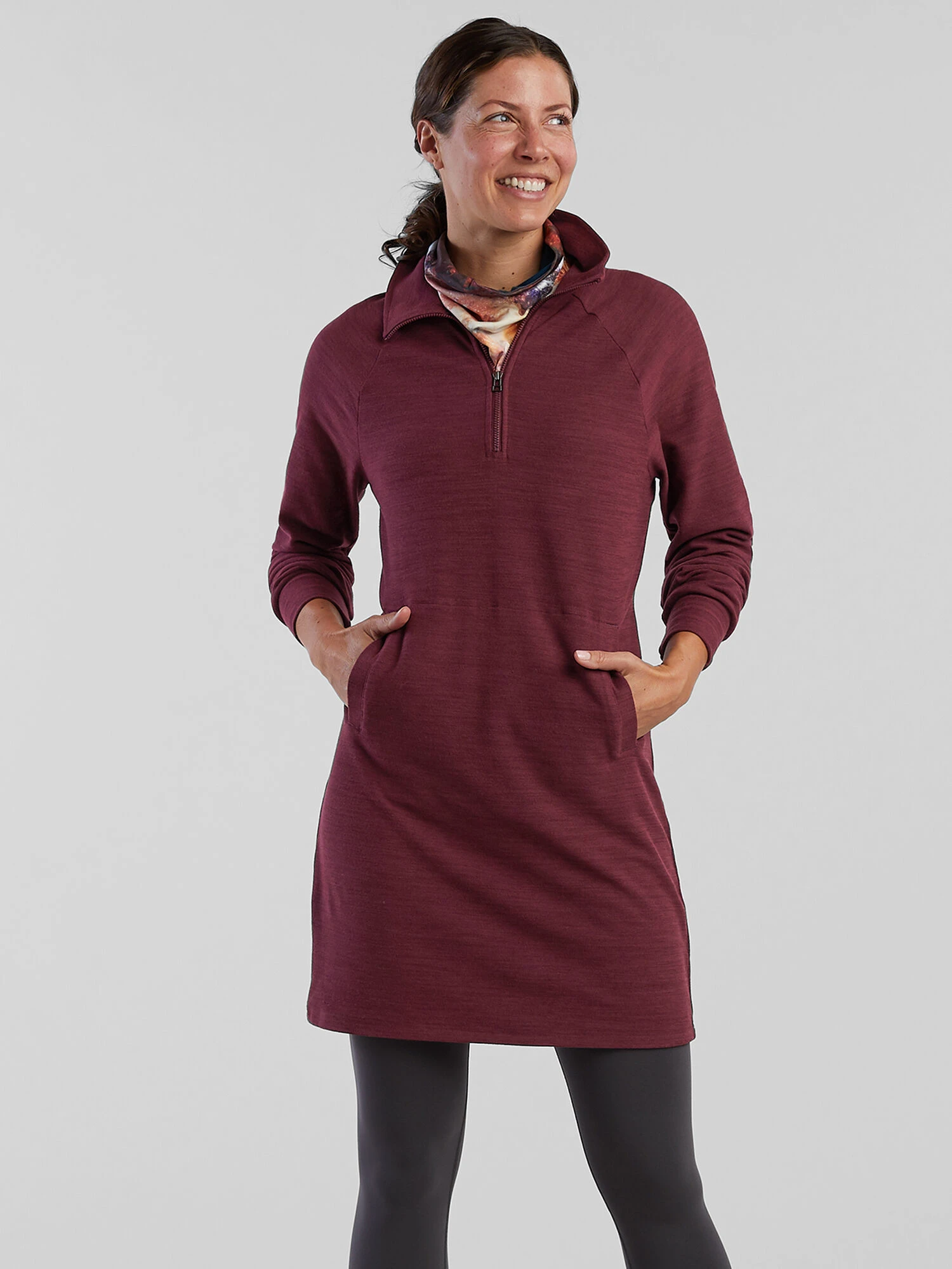 Hibernation 1/4 Zip Dress 6 Hibernation 1/4 Zip Dress - Image 4