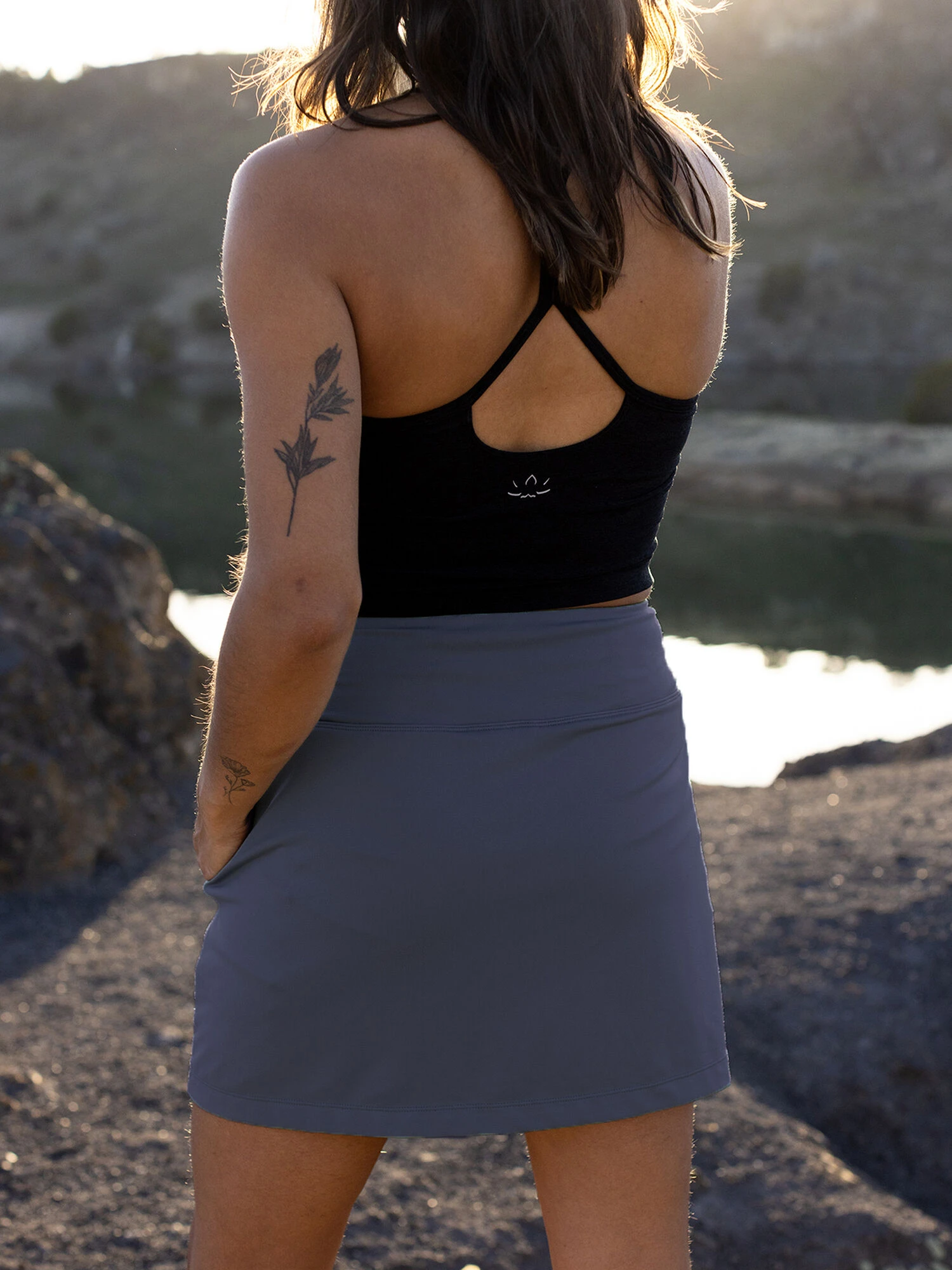 Dream On Skort 16" - Solid 10 Dream On Skort 16" - Solid - Image 8