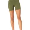 Anne Cole Active - Women's High Waist Bike Short -Swimwear Store 21MB378 GREENGOOSE 2638