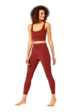 Anne Cole Active - Women's Scoop Bra Top -Swimwear Store 21MT115 21MB377 RUMDELIGHT 3218