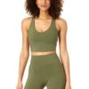 Anne Cole Active - V Neck Crop Top -Swimwear Store 21MT239 21MB378 GREENGOOSE 3787 ccexpress 1