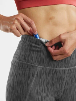 Mad Dash Reversible 7/8 Running Tights - Glacier Meadows -Swimwear Store 231000 06