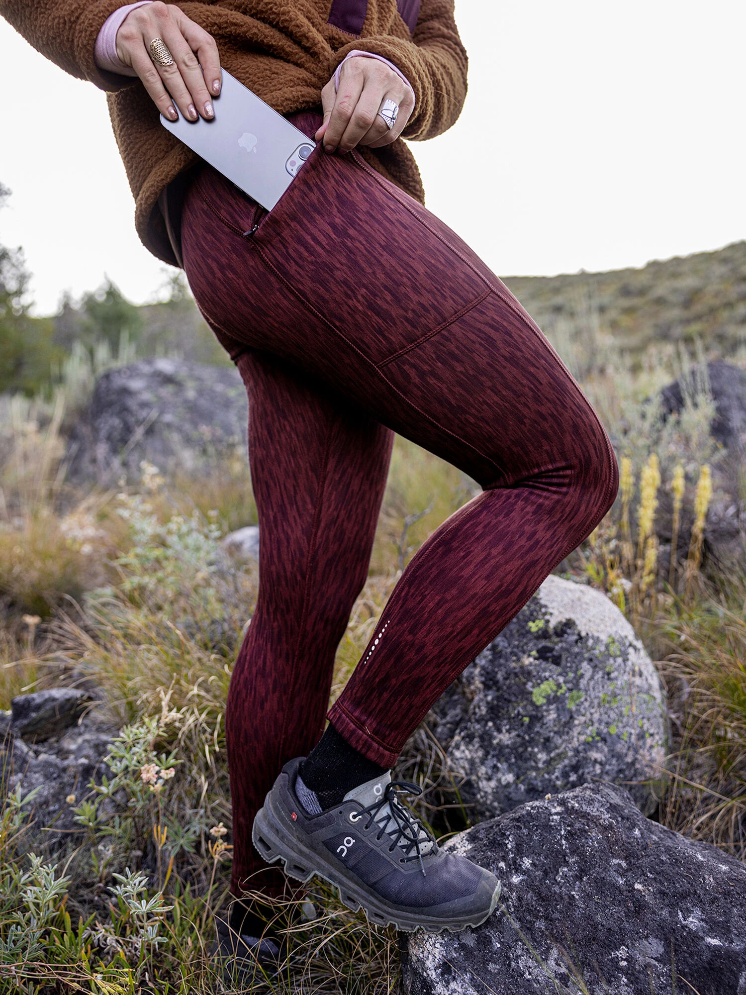 Crash 2.0 Polartec® Petite Tights - Flatlands 11 Crash 2.0 Polartec® Petite Tights - Flatlands - Image 9