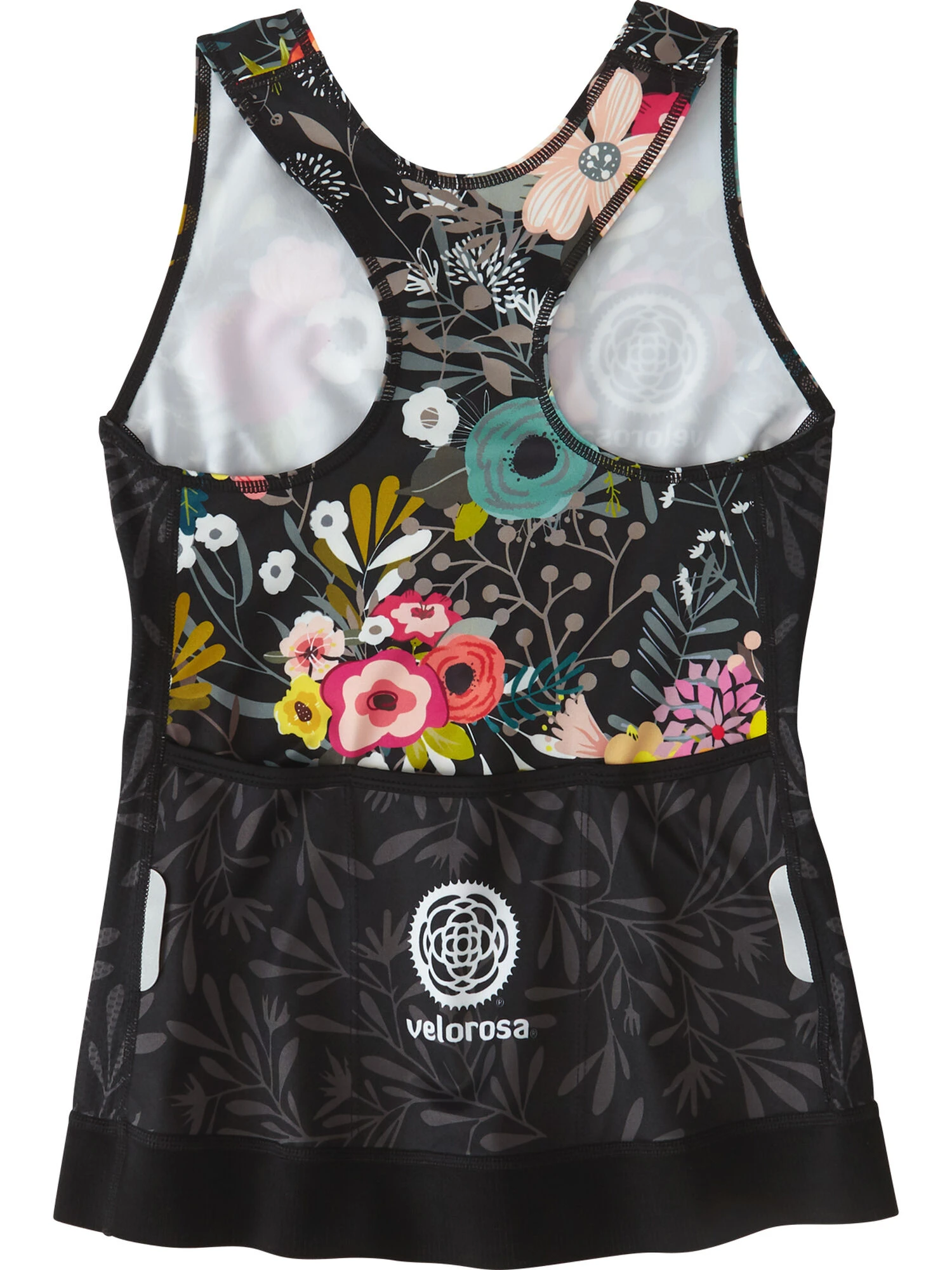 Ride Relentless Cycling Tank Top - Night Garden 5 Ride Relentless Cycling Tank Top - Night Garden - Image 3