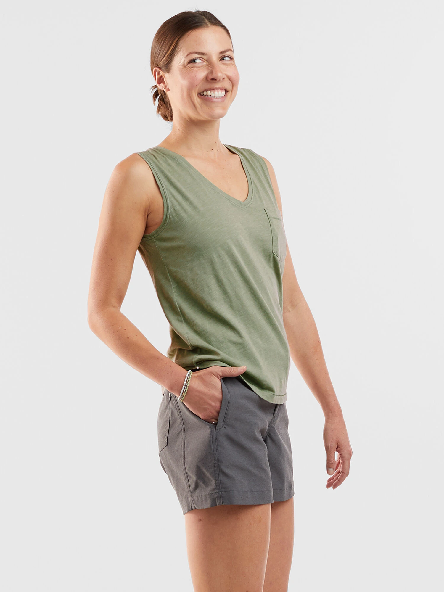 Maverick V Neck Tank Top 8 Maverick V Neck Tank Top - Image 6