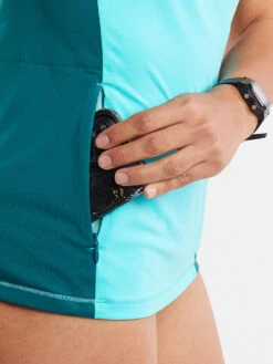 Sunbuster 1/2 Zip Short Sleeve Sun Shirt - Solid -Swimwear Store 430987 05