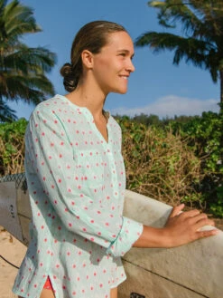 Moorea Gauze Long Sleeve Top -Swimwear Store 443339 06