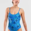 I.B.T.C. One Piece Swimsuit - Chili Blossom -Swimwear Store 600924 01