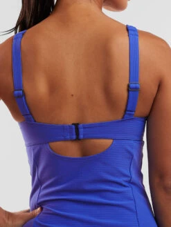 Bodacious 2.0 Underwire Tankini Top - Solid Ribbed -Swimwear Store 600926 05