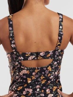 Bodacious 2.0 Underwire Tankini Top - English Garden -Swimwear Store 600945 05