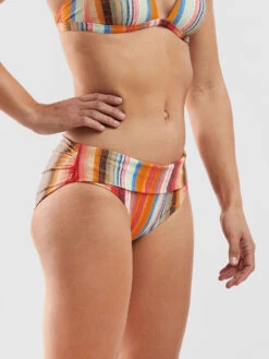 Prana Dig It Bikini Bottom - Baja Stripe -Swimwear Store 615271 03