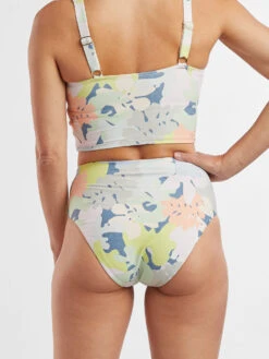 Streamline High Waisted Bikini Bottom - Barrier Reef -Swimwear Store 633527 03