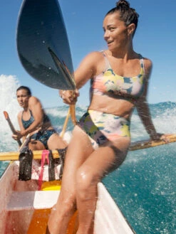 Streamline High Waisted Bikini Bottom - Barrier Reef -Swimwear Store 633527 05