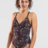 Impossible One Piece Swimsuit - Midnight Garden -Swimwear Store 633546 01