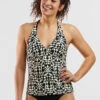 Makai Halter Tankini Top - Turkish Delight -Swimwear Store 633549 01